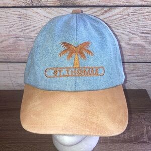 Vintage USA Snapback Baseball Cap St. Thomas U.S.V.I.